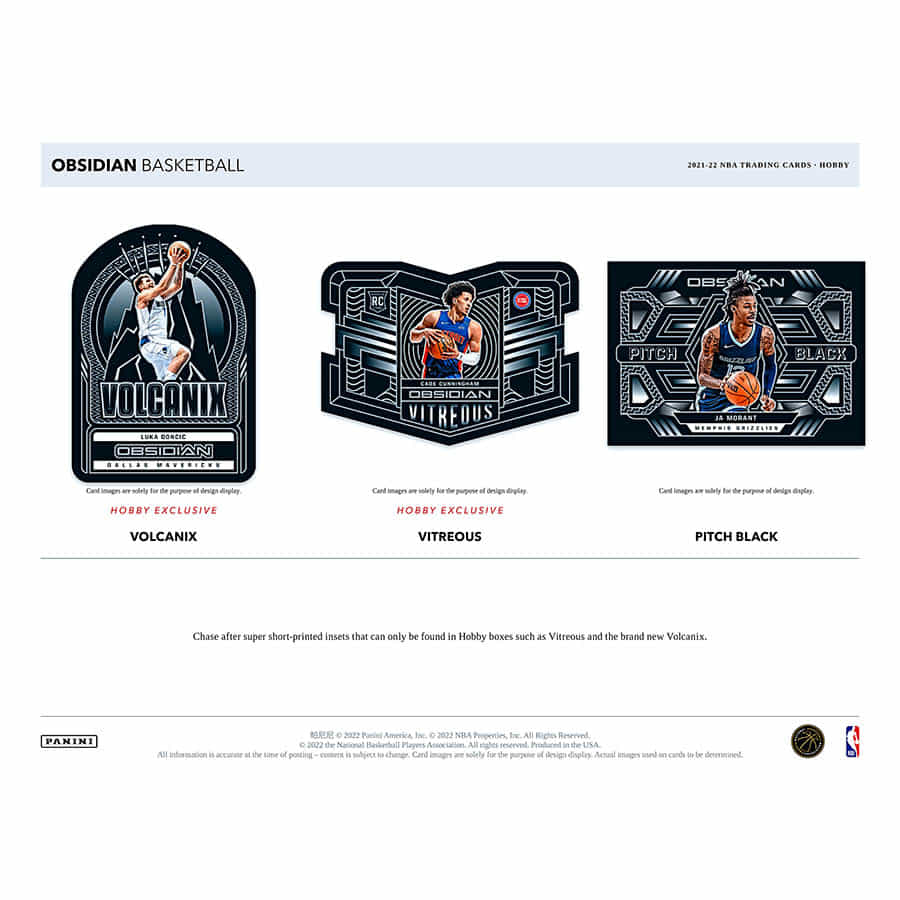 NBA 2021/22 panini obsidian basketball asia tmall box