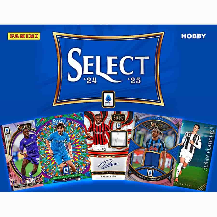 SOCCER 2024-25 Panini Select Serie A Hobby Box