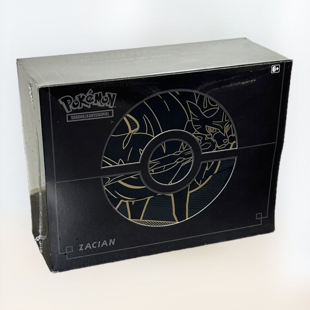 POKEMON Top-Trainer-Box-Plus Zacian oder Zamazenta deutsch