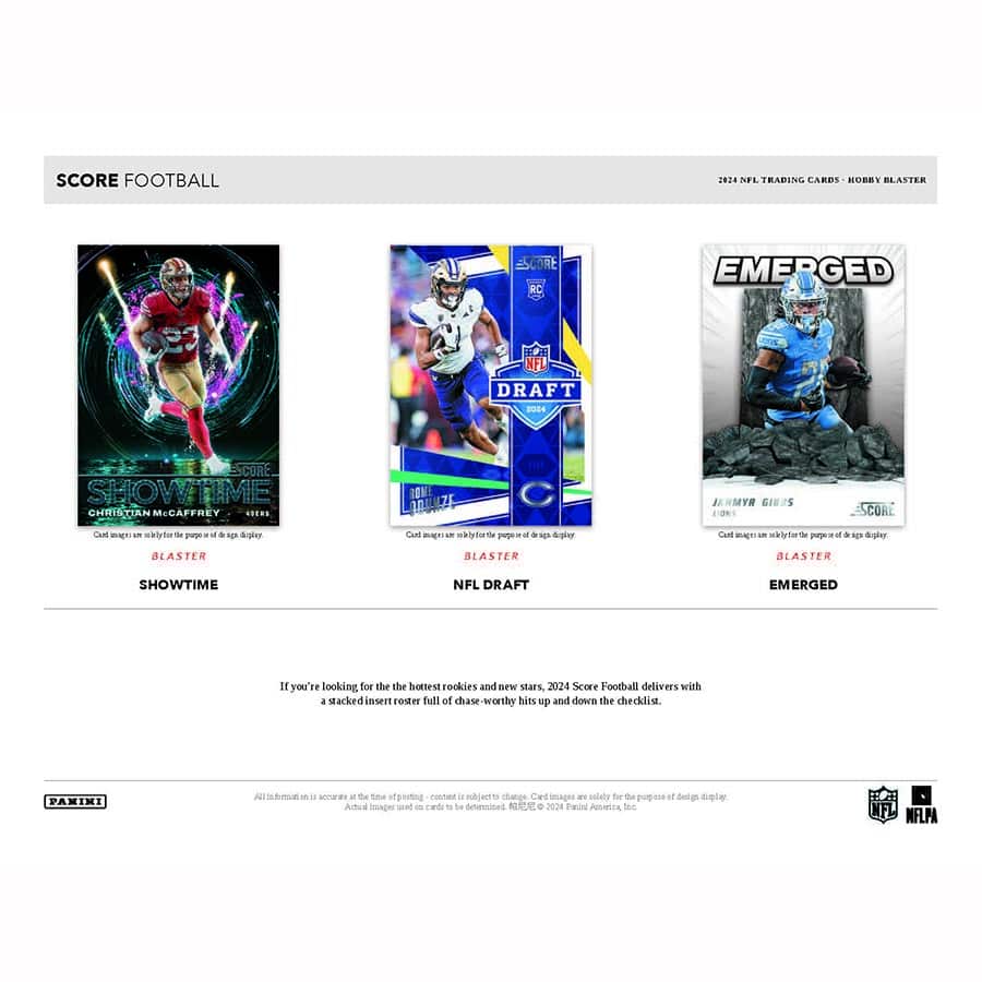 NFL 2024 Score Football Hobby Blaster Box