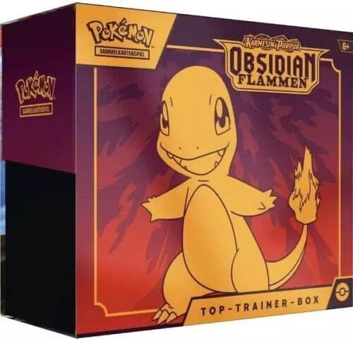 POKEMON Obsidian Flammen Top Trainer Box TTB DE
