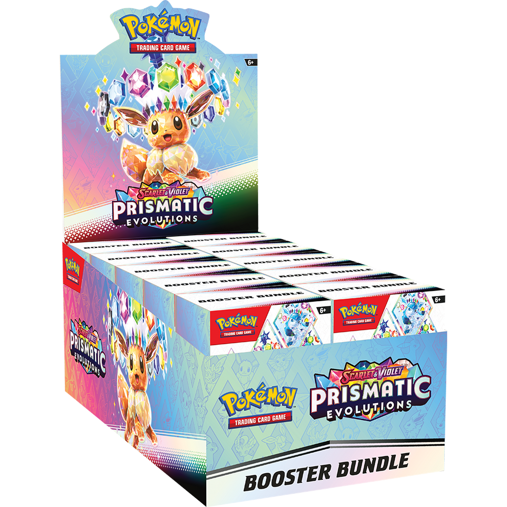 POKEMON Prismatische Entwicklungen Case 10x6er Booster Bundle (Deutsch) ab 3/2025