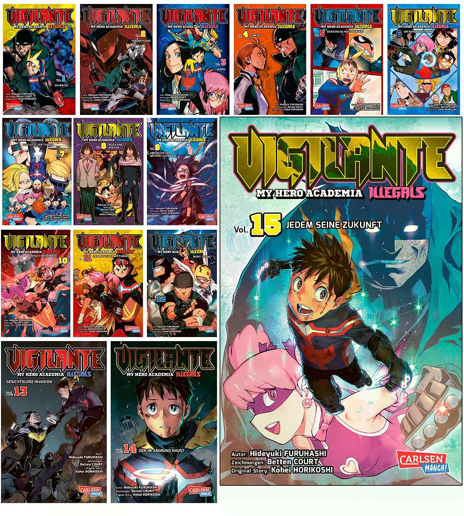MANGA Vigilante - My Hero Academia Illegals 01-15
