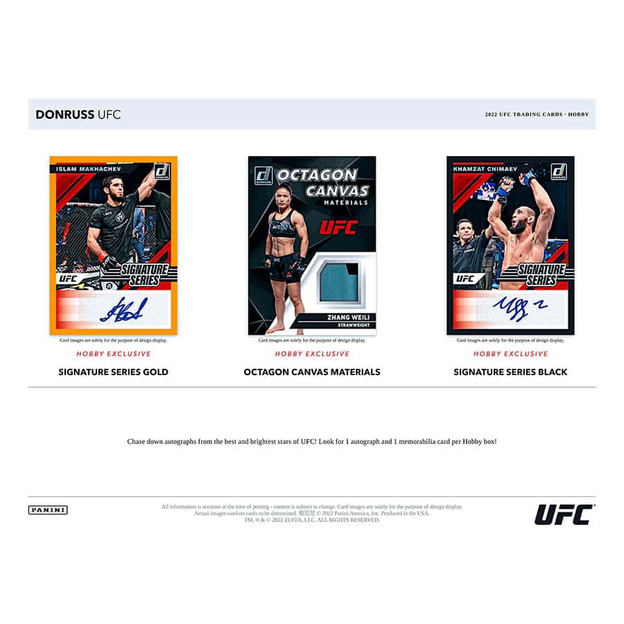 2022 Donruss UFC Hobby box (10/30)