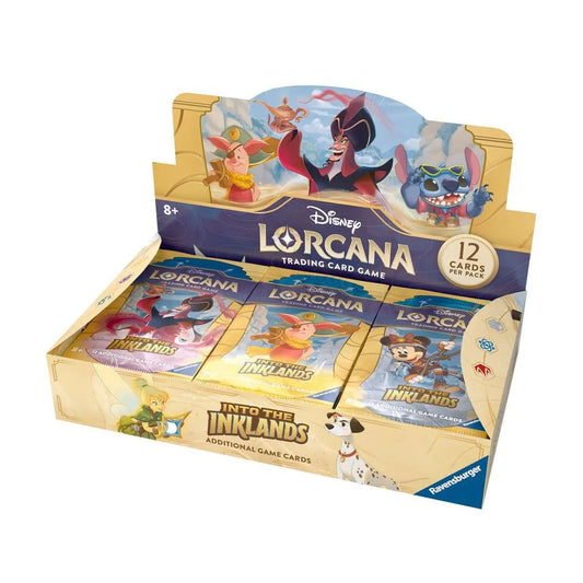 DISNEY Lorcana 3 – Die Tintenlande Booster Display 1.Auflage, deutsch (oder englisch)