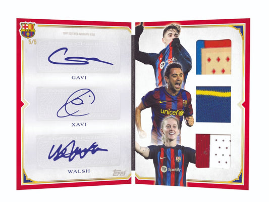 SOCCER Topps FC Barcelona 125th Anniversary - Hobby Box