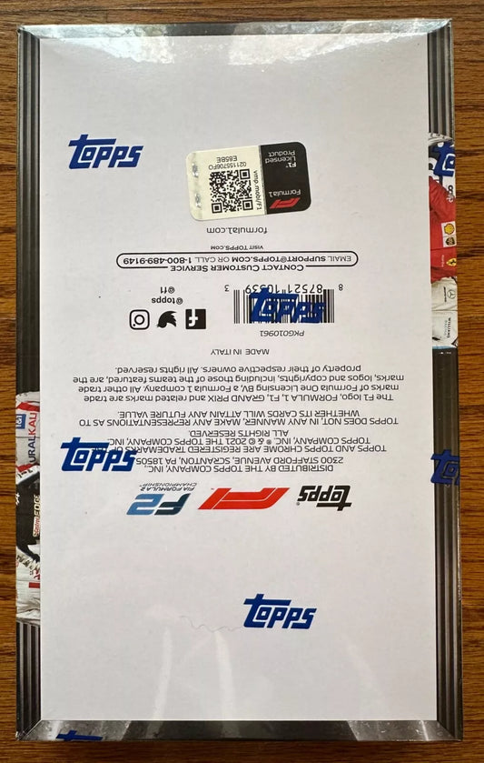F1 2021 Topps Formula 1 Chrome Racing Hobby Lite