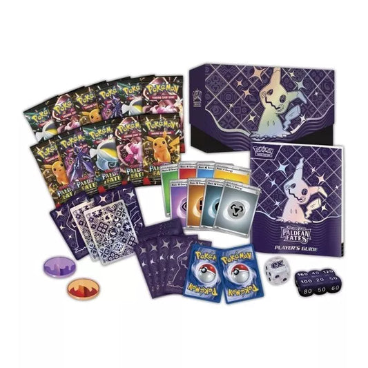 POKEMON ETB Paldean Fates Elite Trainer Box Mimikyu ETB EN