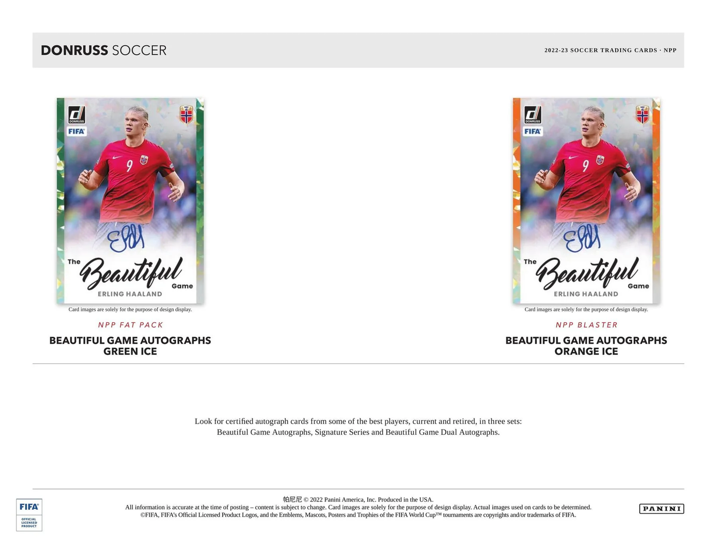 SOCCER 22-23 Donruss Blaster Box