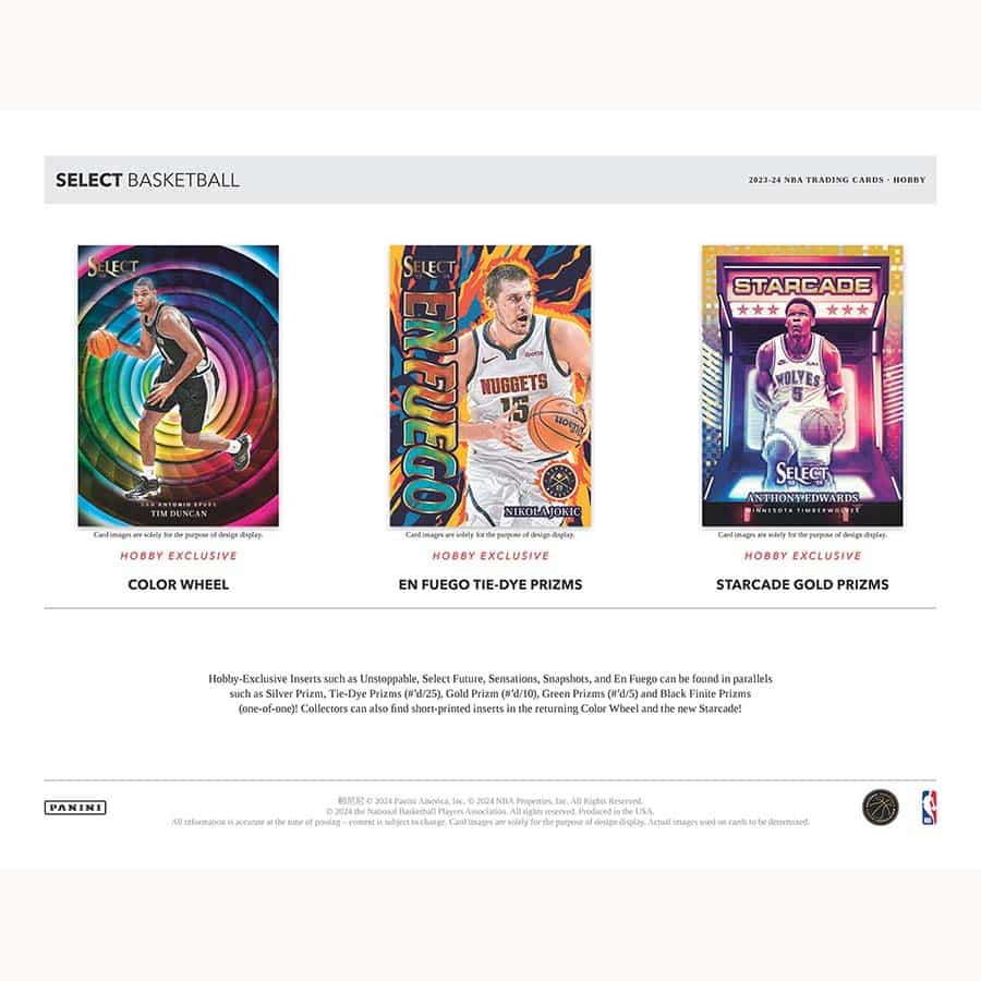 NBA 2023-24 Panini Select Basketball Sealed Blaster Box