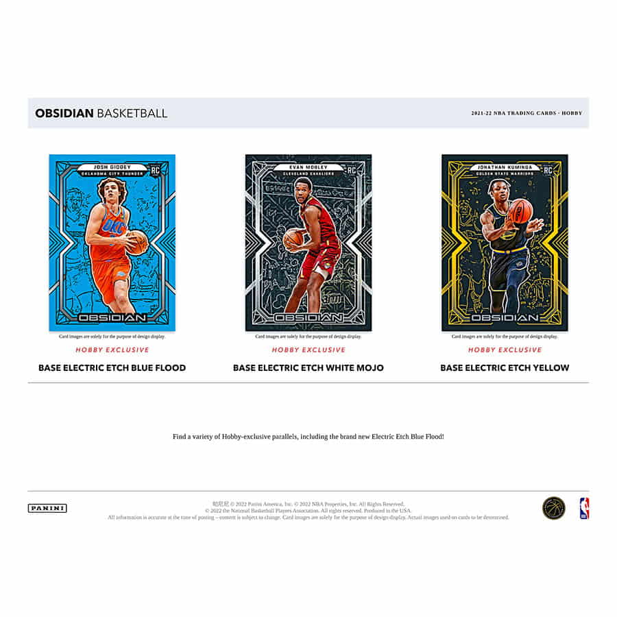 NBA 2021/22 panini obsidian basketball asia tmall box