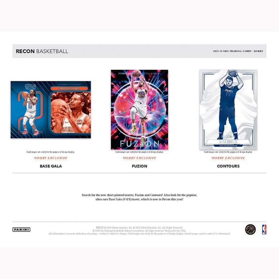 NBA 2023-24 Panini Recon Basketball Hobby Box