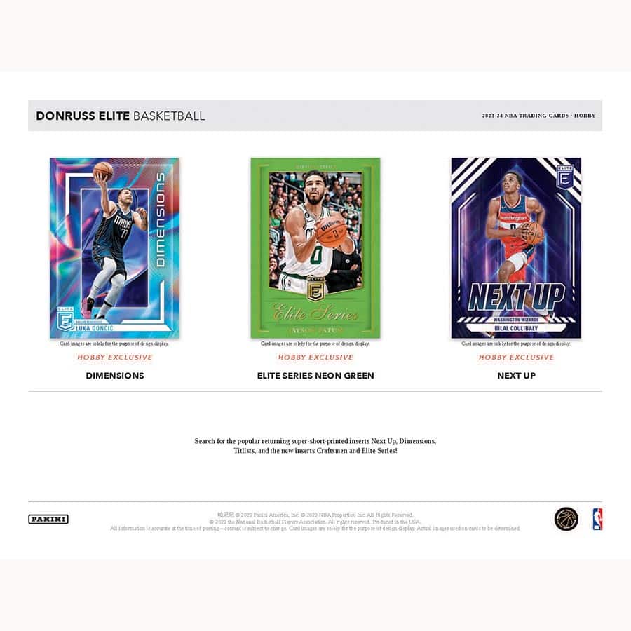 NBA 2023-24 Donruss Elite Basketball Hobby box