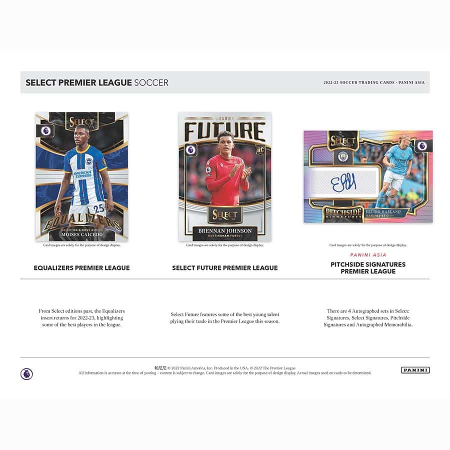 SOCCER 2022-23 Panini Select EPL TMALL box