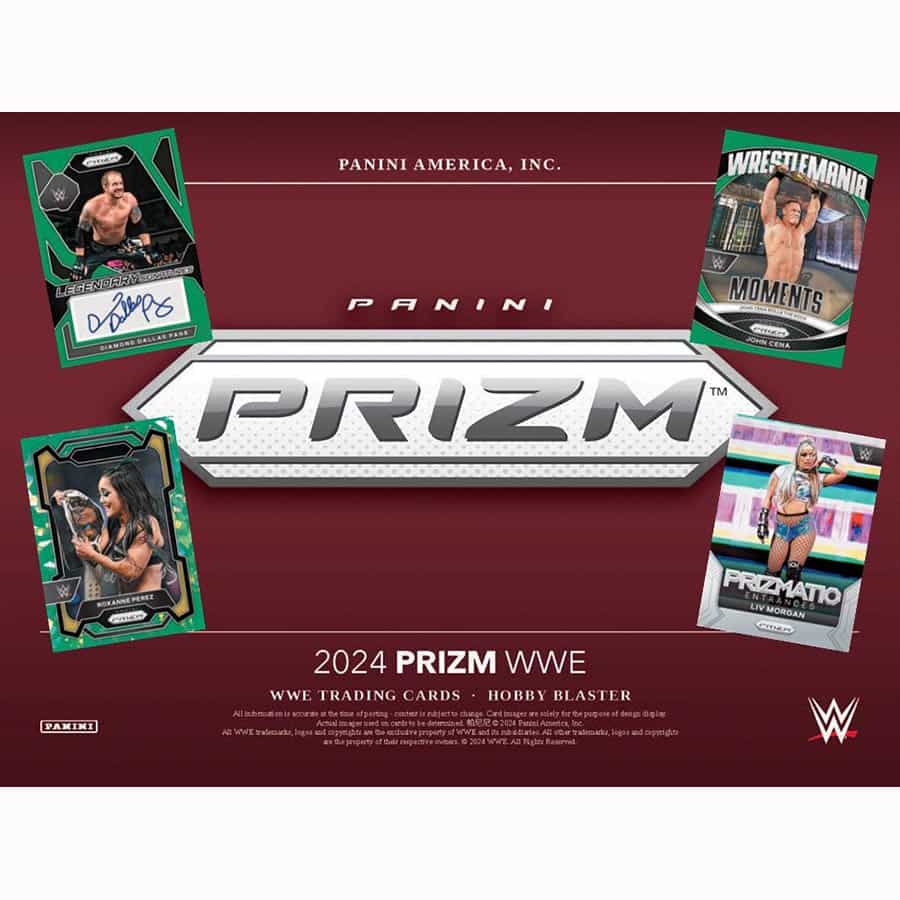 WWE 2024 Panini Prizm Hobby Blaster box