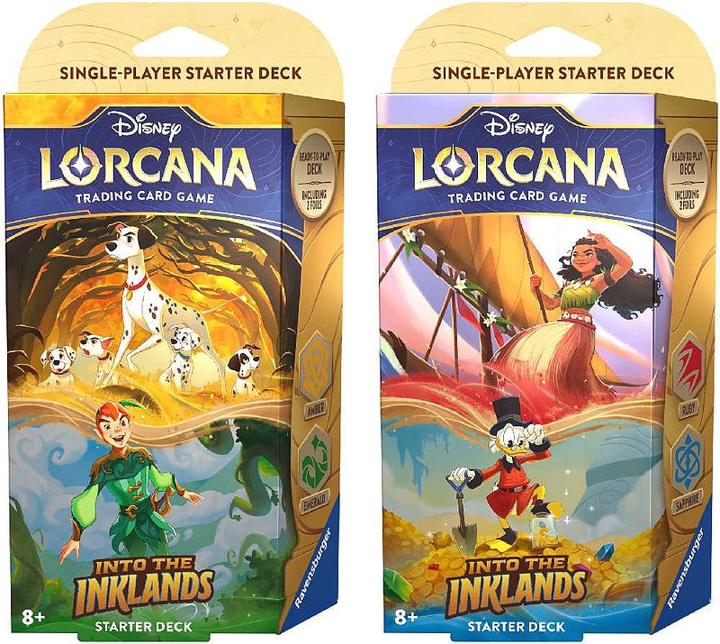 DISNEY Lorcana 3 – Die Tintenlande Starter Set 1.Auflage, englisch