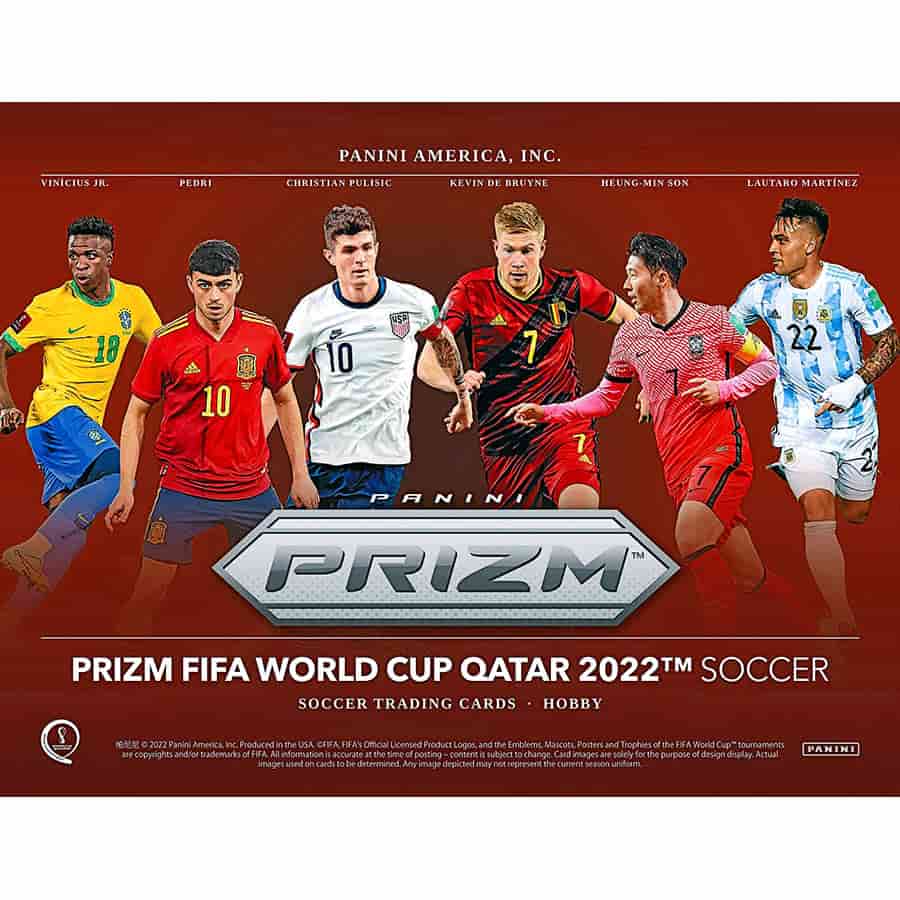 SOCCER 2022 Panini Prizm Breakaway World Cup Hobby Box Display