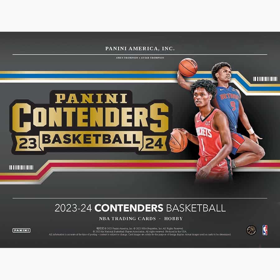NBA 2023-24 CONTENDERS BKB hobby box (2) Autographed Cards