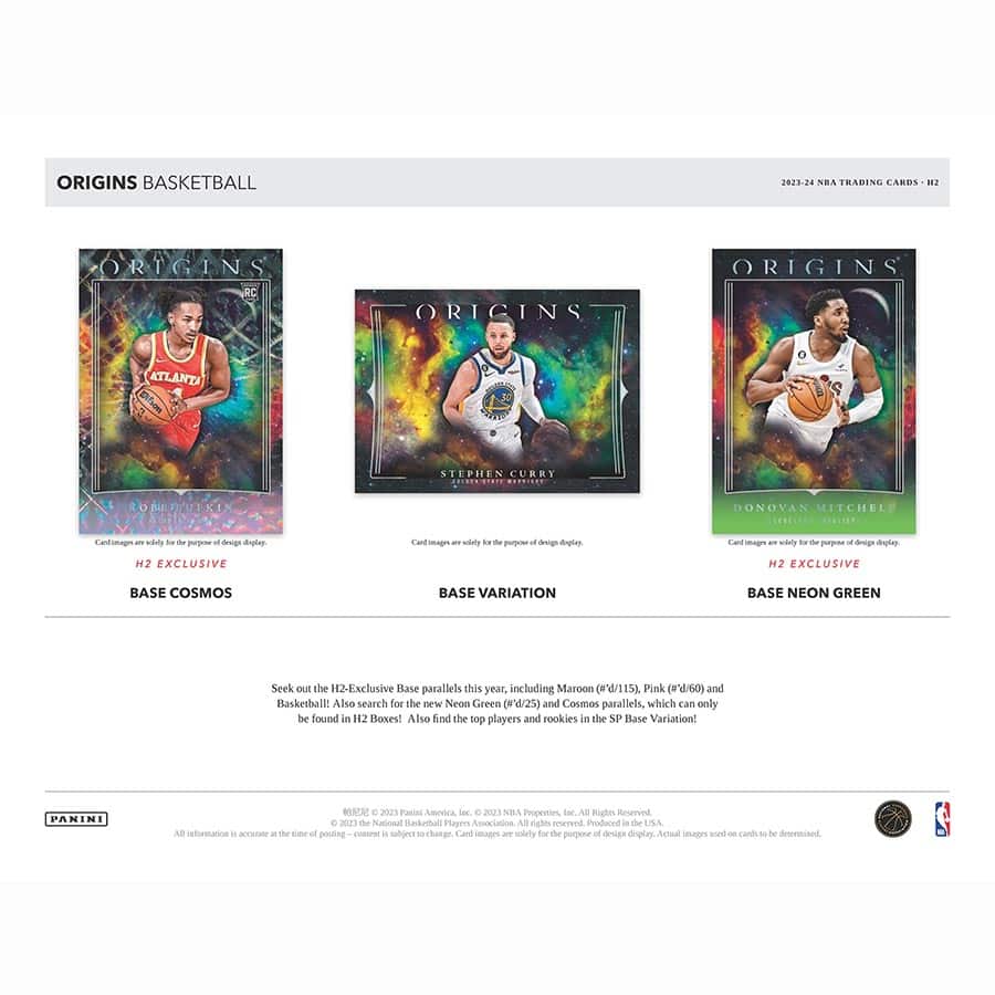 NBA 2023-24 Panini Origins H2 Basketball Box
