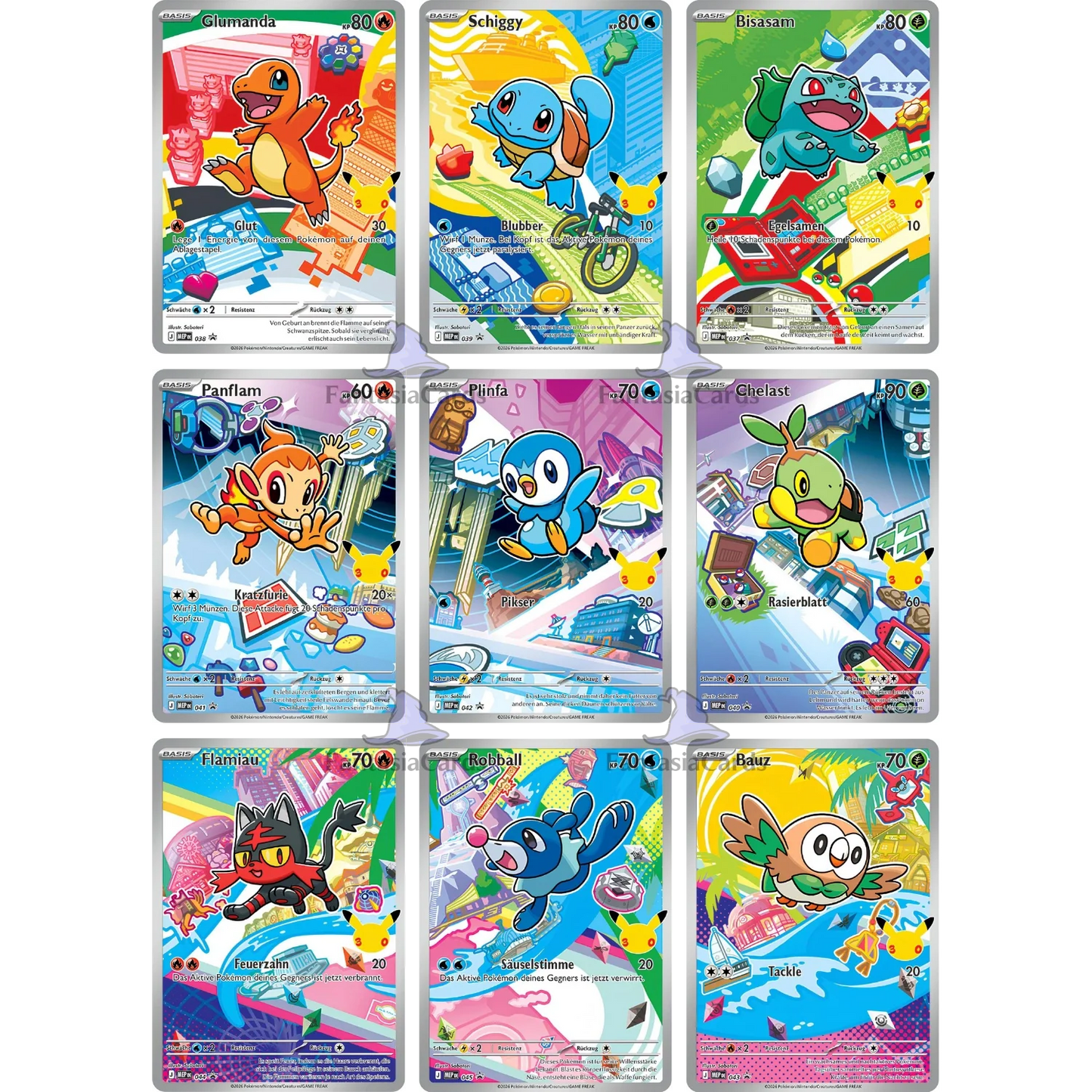 POKEMON Erste Partner Serie 1 – Illustrations Kollektion DE