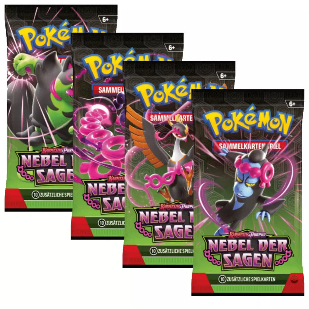 POKEMON Nebel der Sagen Booster Bundle case DE