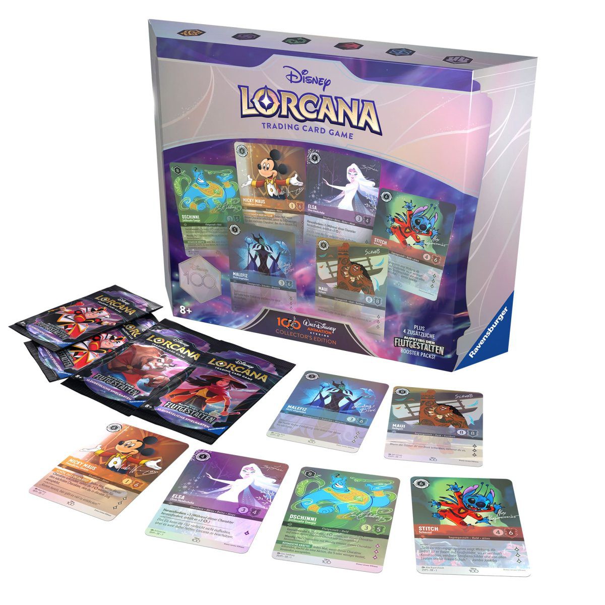 DISNEY Lorcana 2 – Aufstieg der Flutgestalten Geschenk Set deutsch