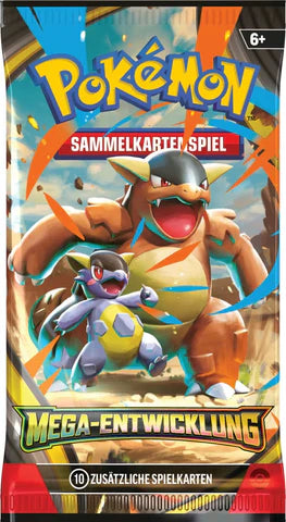 POKEMON Mega-Entwicklung 36er Booster Box DE (erscheint am 26.9.2025)
