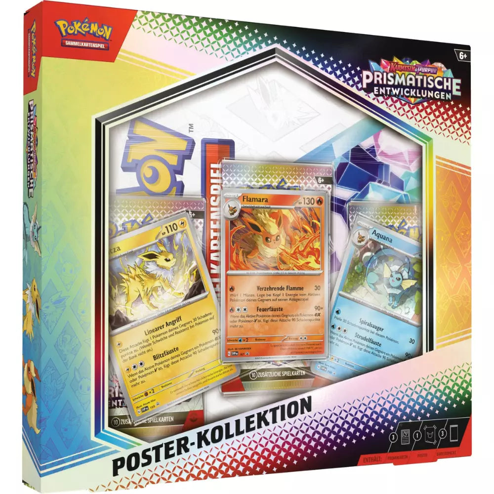 POKEMON Prismatische Entwicklungen Poster Kollektion (Deutsch)