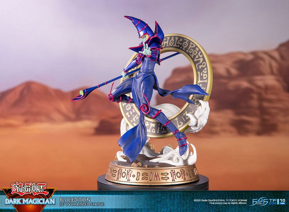 FIGUR Yu-Gi-Oh! PVC Statue Dark Magician Blue Version 29 cm