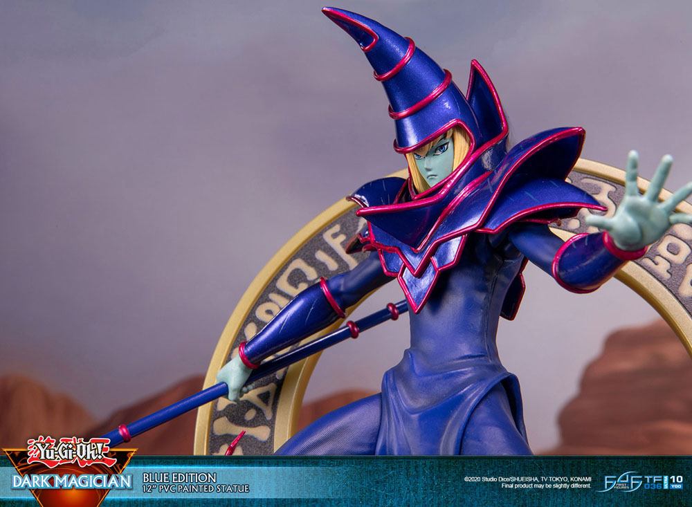 FIGUR Yu-Gi-Oh! PVC Statue Dark Magician Blue Version 29 cm