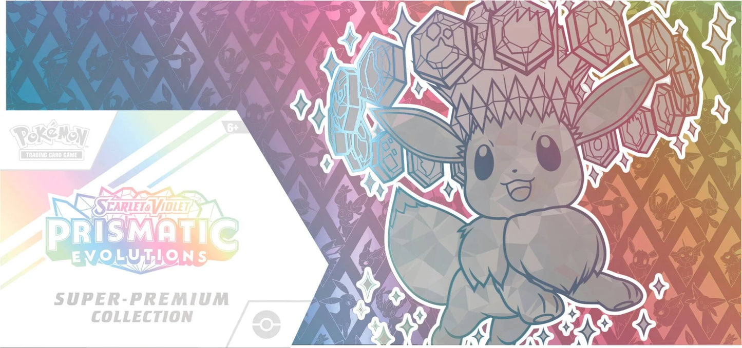 POKEMON Prismatische Entwicklungen Super-Premium Kollektion erscheint voraussichtlich Mai 2025