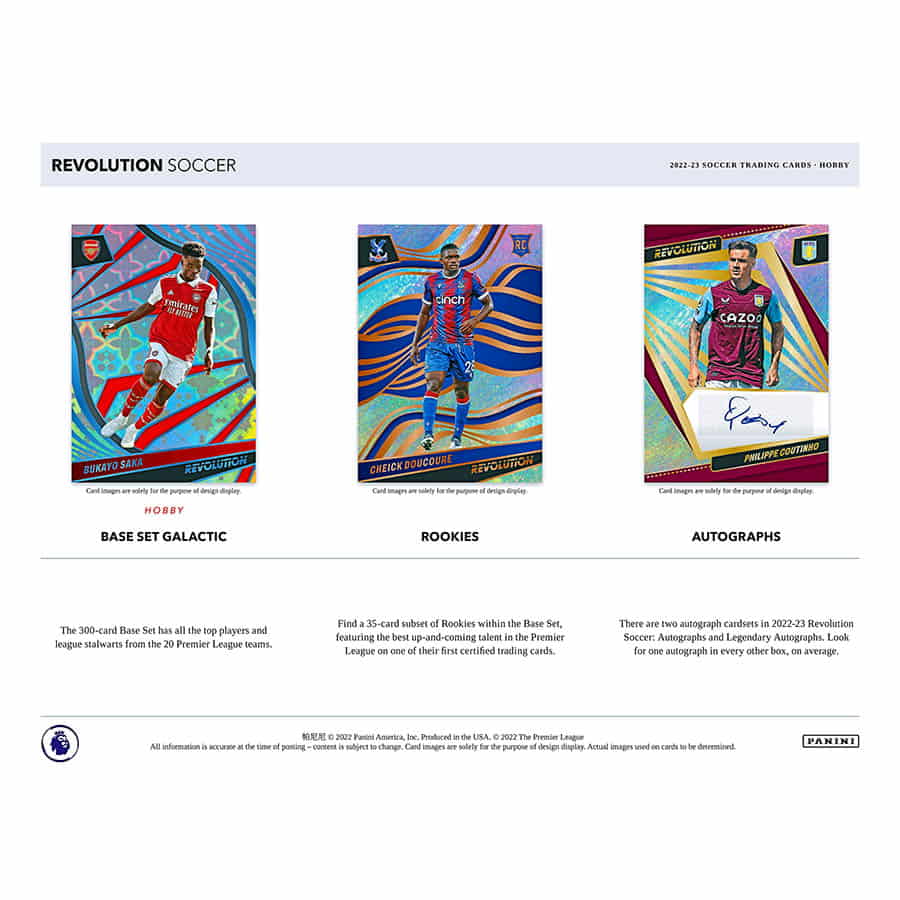 SOCCER 2022-23 Panini Revolution Hobby Box