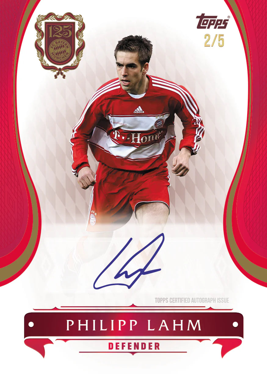 SOCCER Topps FC Bayern München 125th Anniversary Hobby Box 125 Jahre