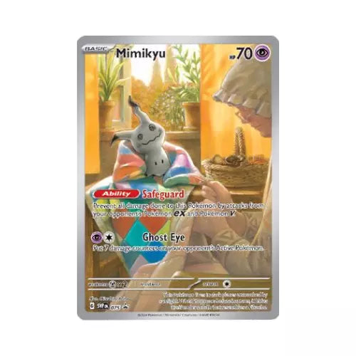 POKEMON ETB Paldean Fates Elite Trainer Box Mimikyu ETB EN