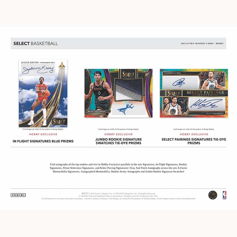 NBA 2023-24 Panini Select Basketball Sealed Blaster Box