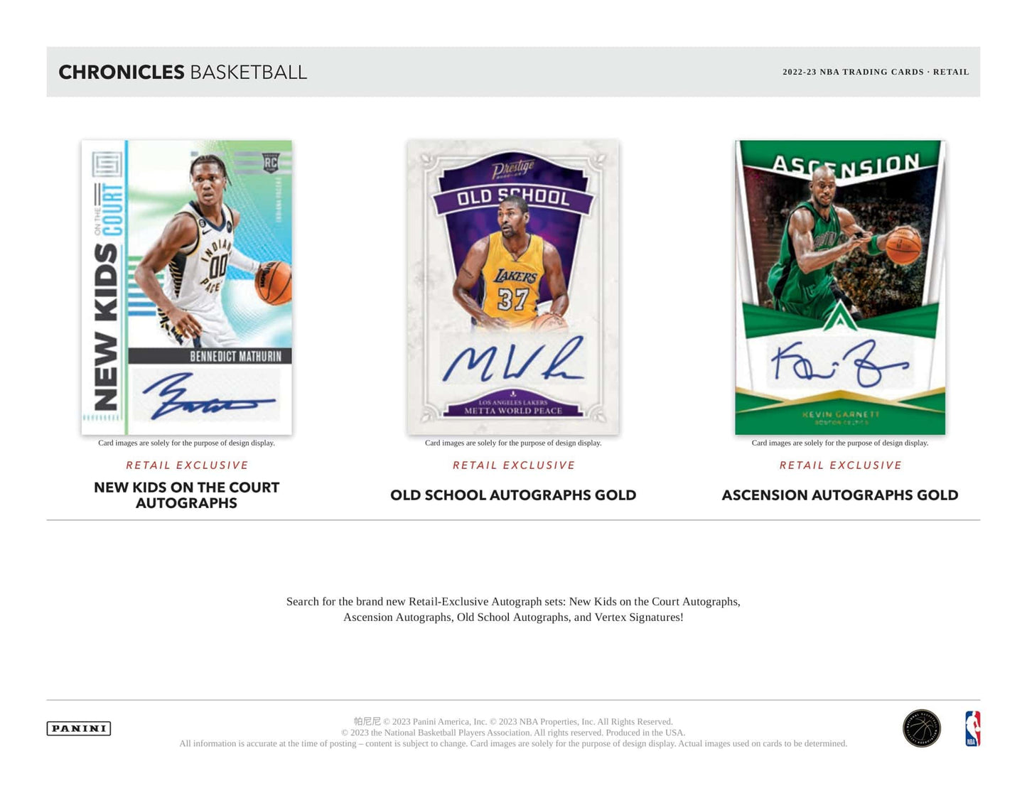 NBA 2022-23 Panini Chronicles Basketball NPP Fat Pack Box