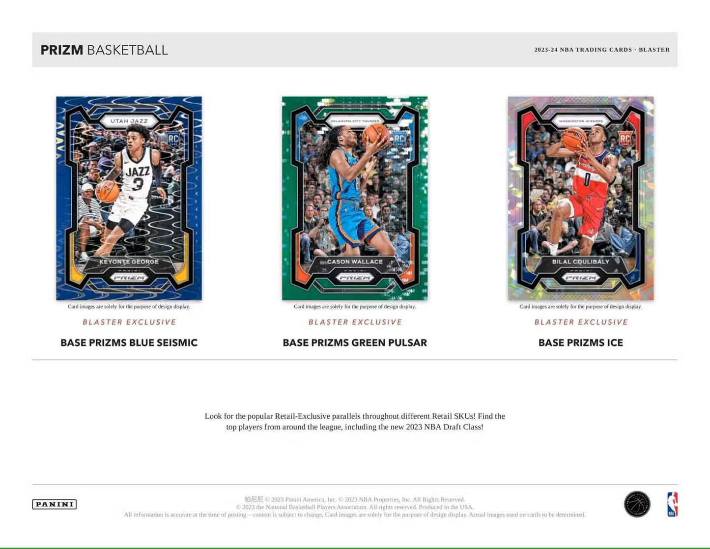 NBA Panini Prizm Basketball Blaster Box 2023-24