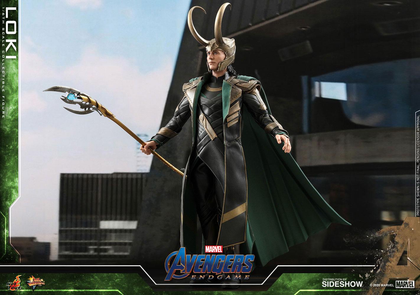 FIGUR Avengers: Endgame Movie Masterpiece Series PVC Actionfigur 1/6 Loki 31 cm