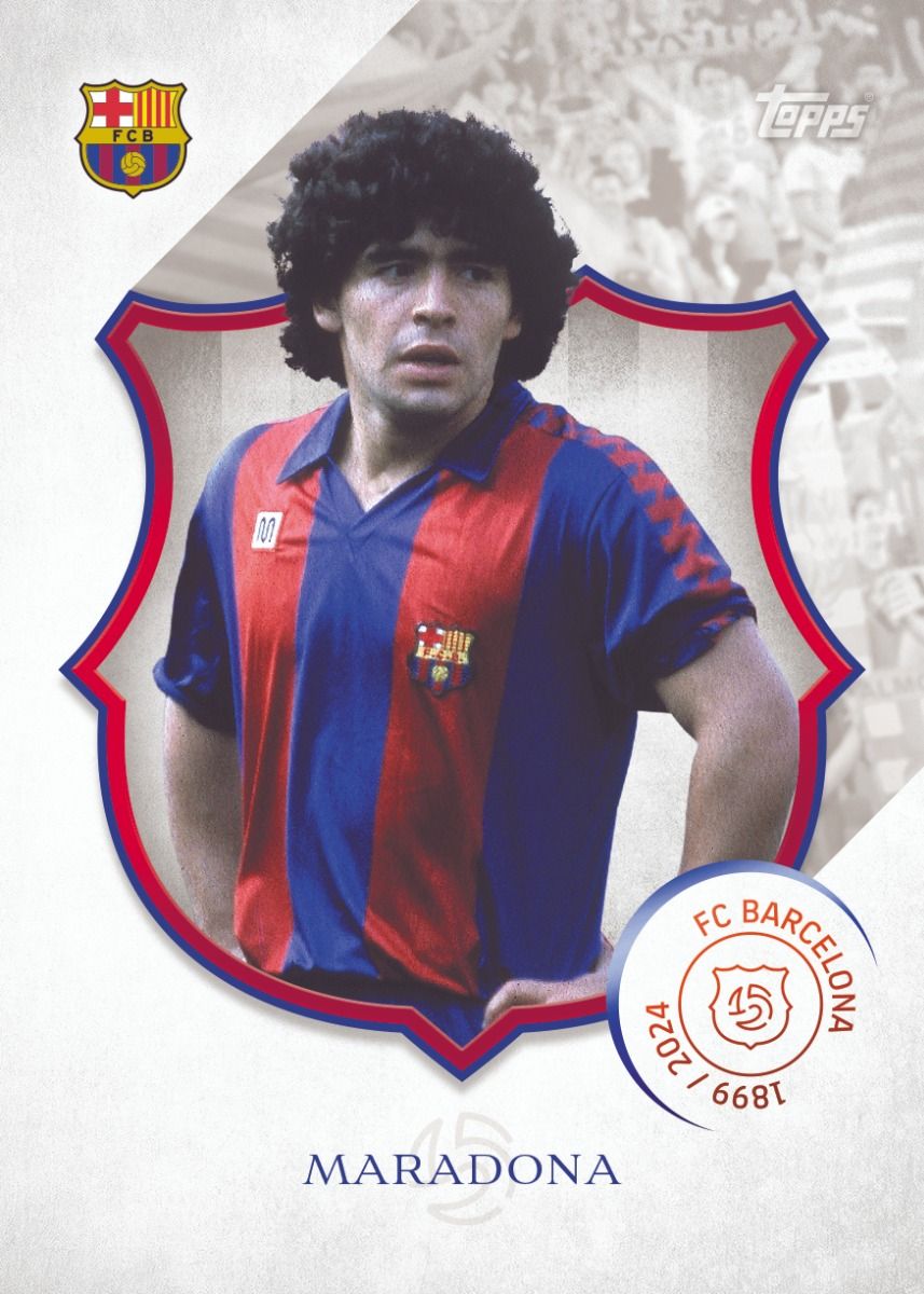 SOCCER Topps FC Barcelona 125th Anniversary - Hobby Box
