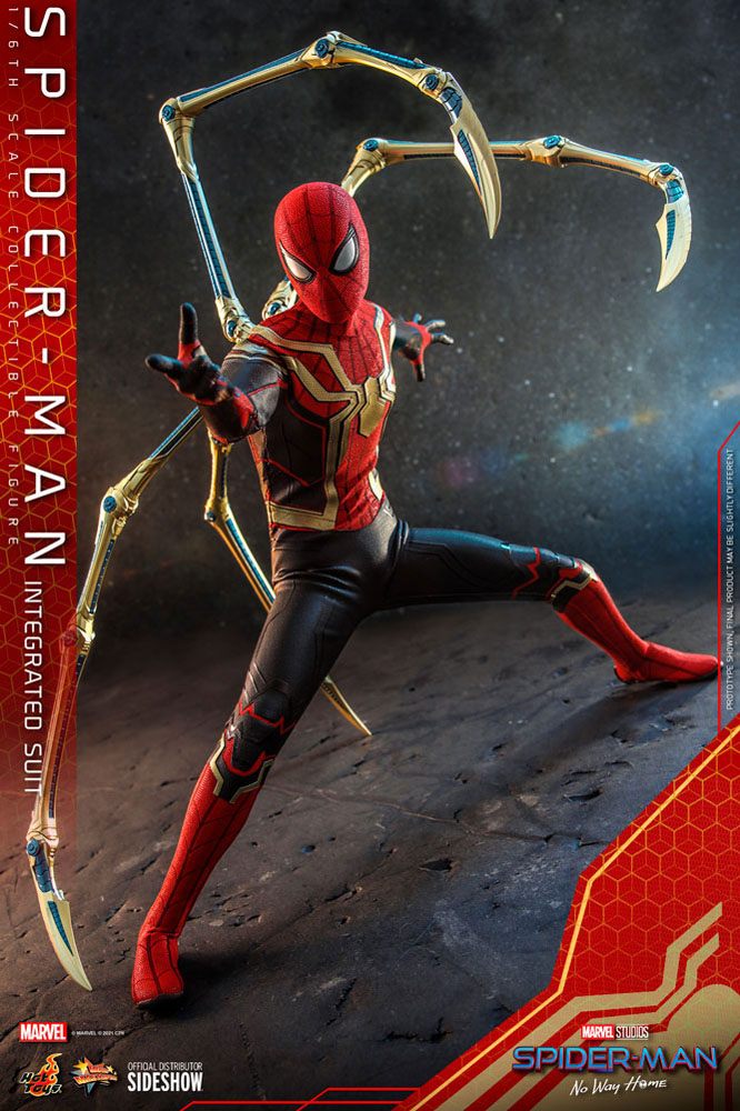 FIGUR Spider-Man: No Way Home Movie Masterpiece Actionfigur 1/6 Spider-Man (Integrated Suit) 29 cm