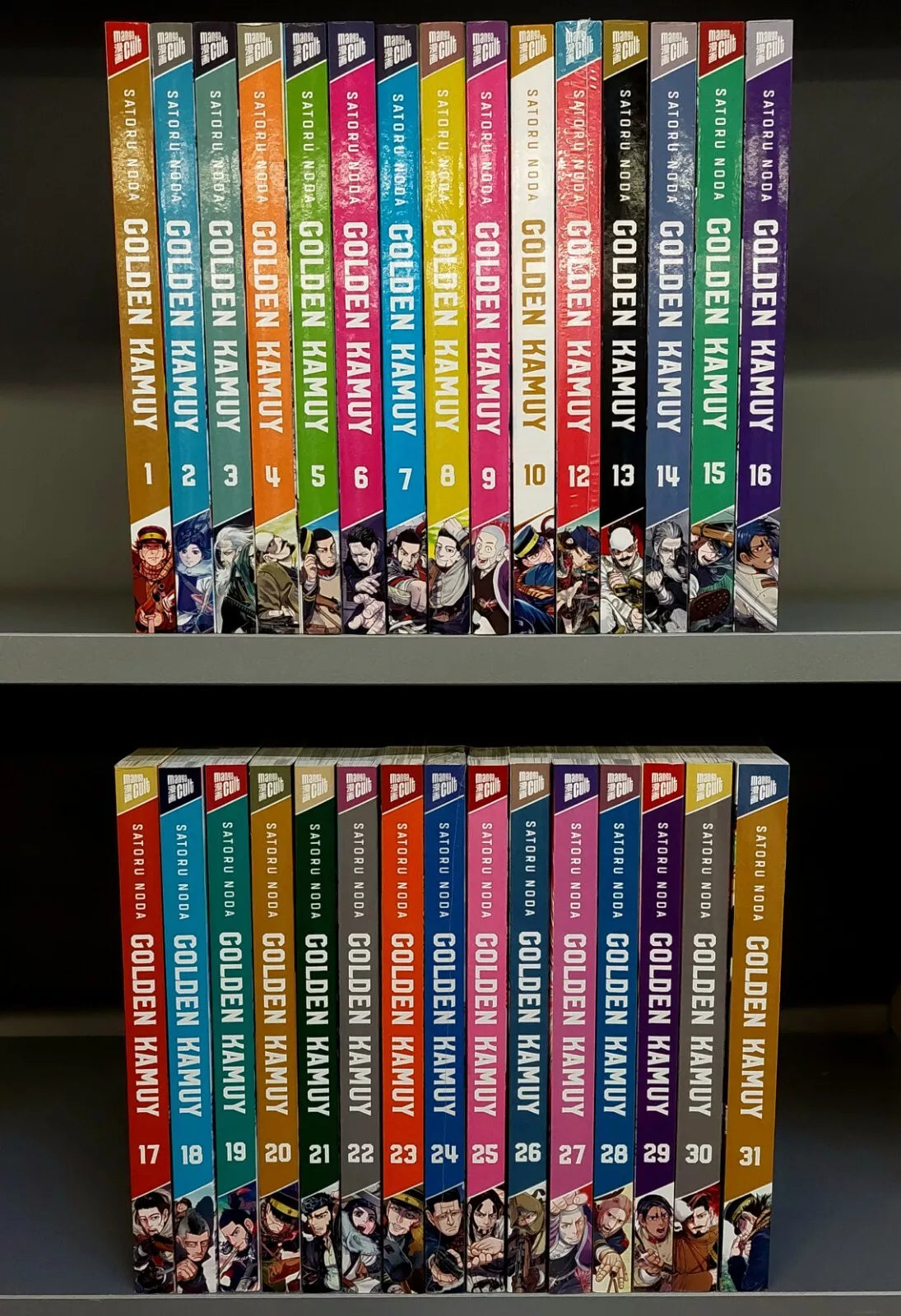 MANGA Golden Kamuy Nr.1-31 (Manga Cult) deutsch komplette Serie