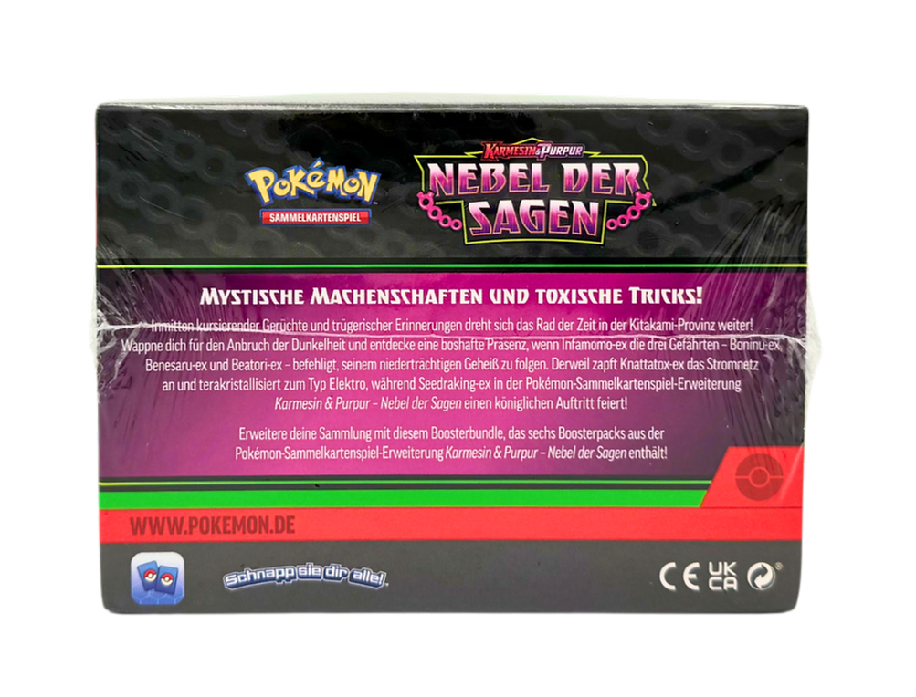 POKEMON Nebel der Sagen Booster Bundle case DE
