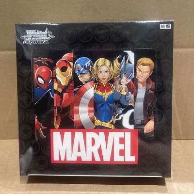 Weiß/Schwarz Marvel Cards / Karten Booster box mit 16 Packs JP