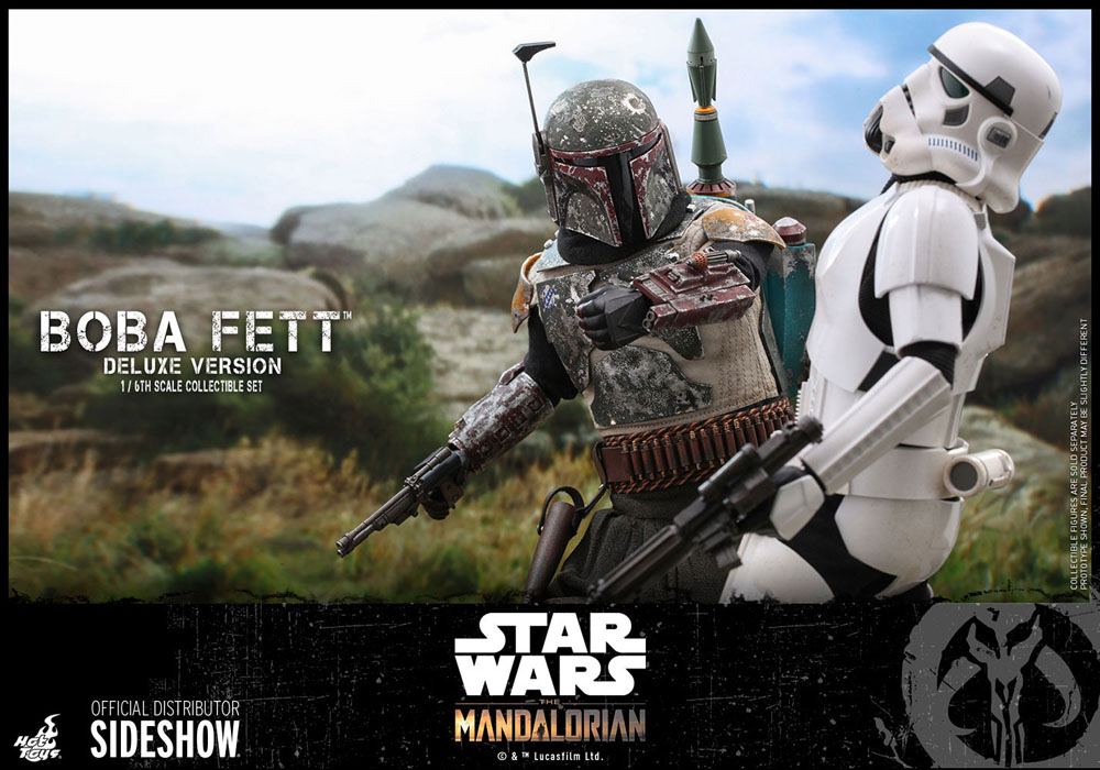 FIGUR Star Wars The Mandalorian Actionfiguren Doppelpack 1/6 Boba Fett Deluxe 30 cm