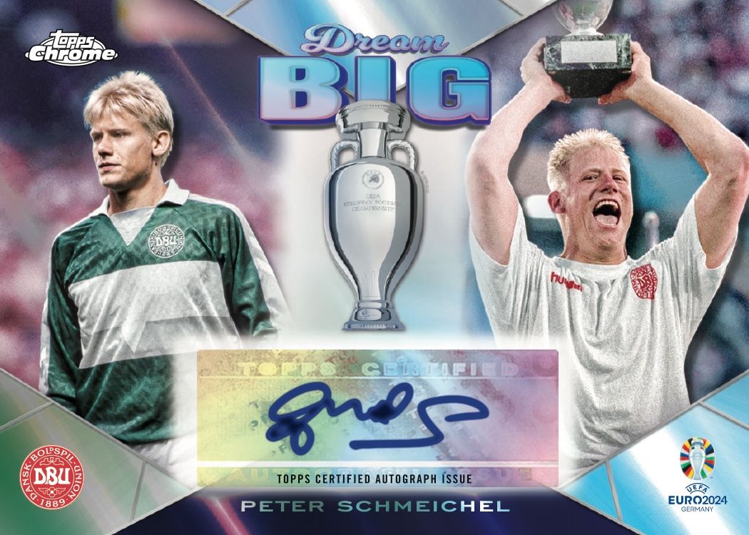 SOCCER Topps Chrome UEFA EURO 2024 Box 1 Auto