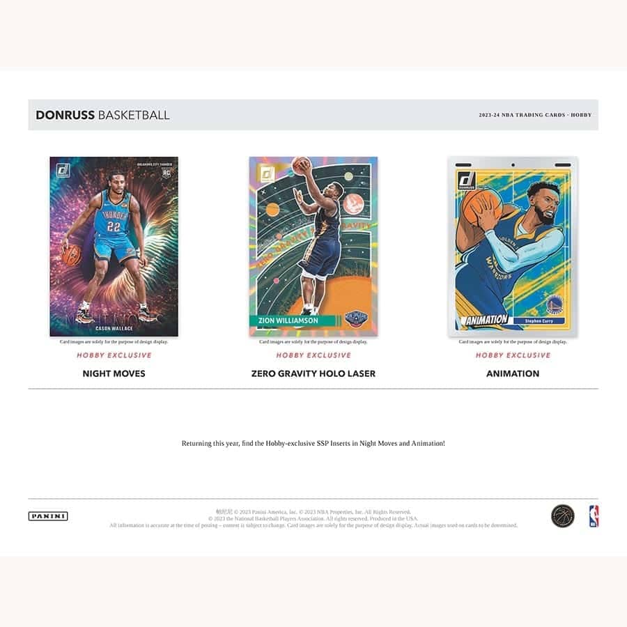 NBA 2023-24 Donruss Basketball Card Box (1) Autographed