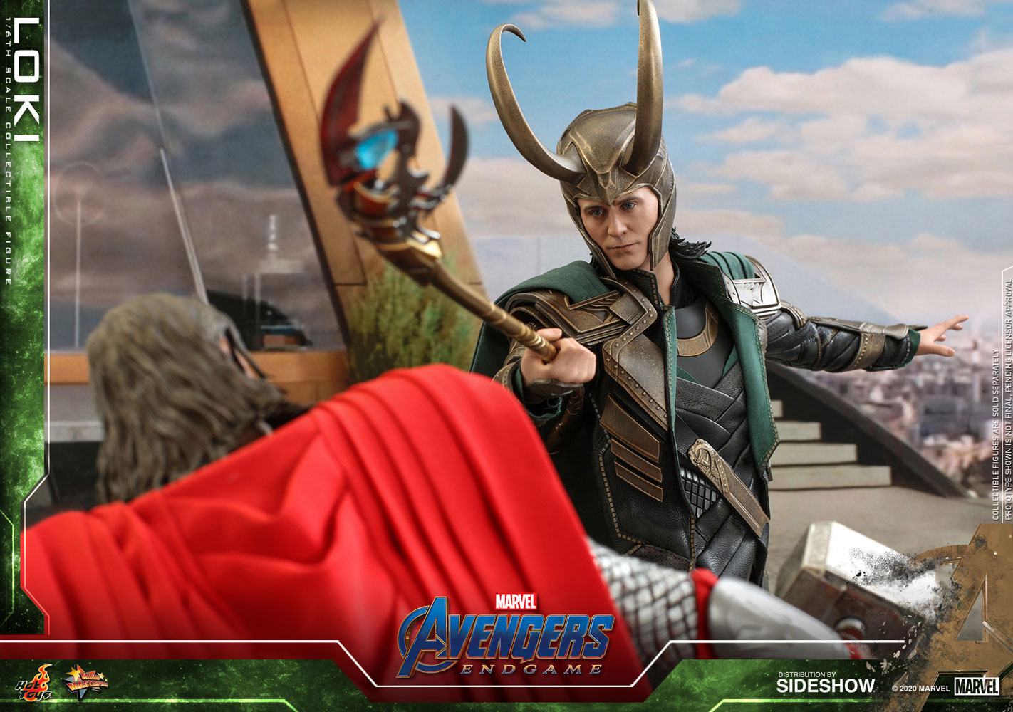 FIGUR Avengers: Endgame Movie Masterpiece Series PVC Actionfigur 1/6 Loki 31 cm