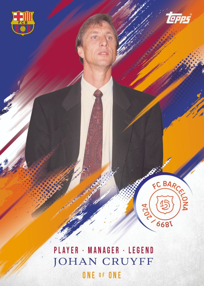 SOCCER Topps FC Barcelona 125th Anniversary - Hobby Box