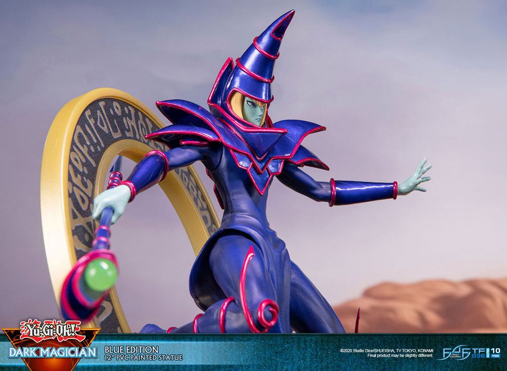 FIGUR Yu-Gi-Oh! PVC Statue Dark Magician Blue Version 29 cm