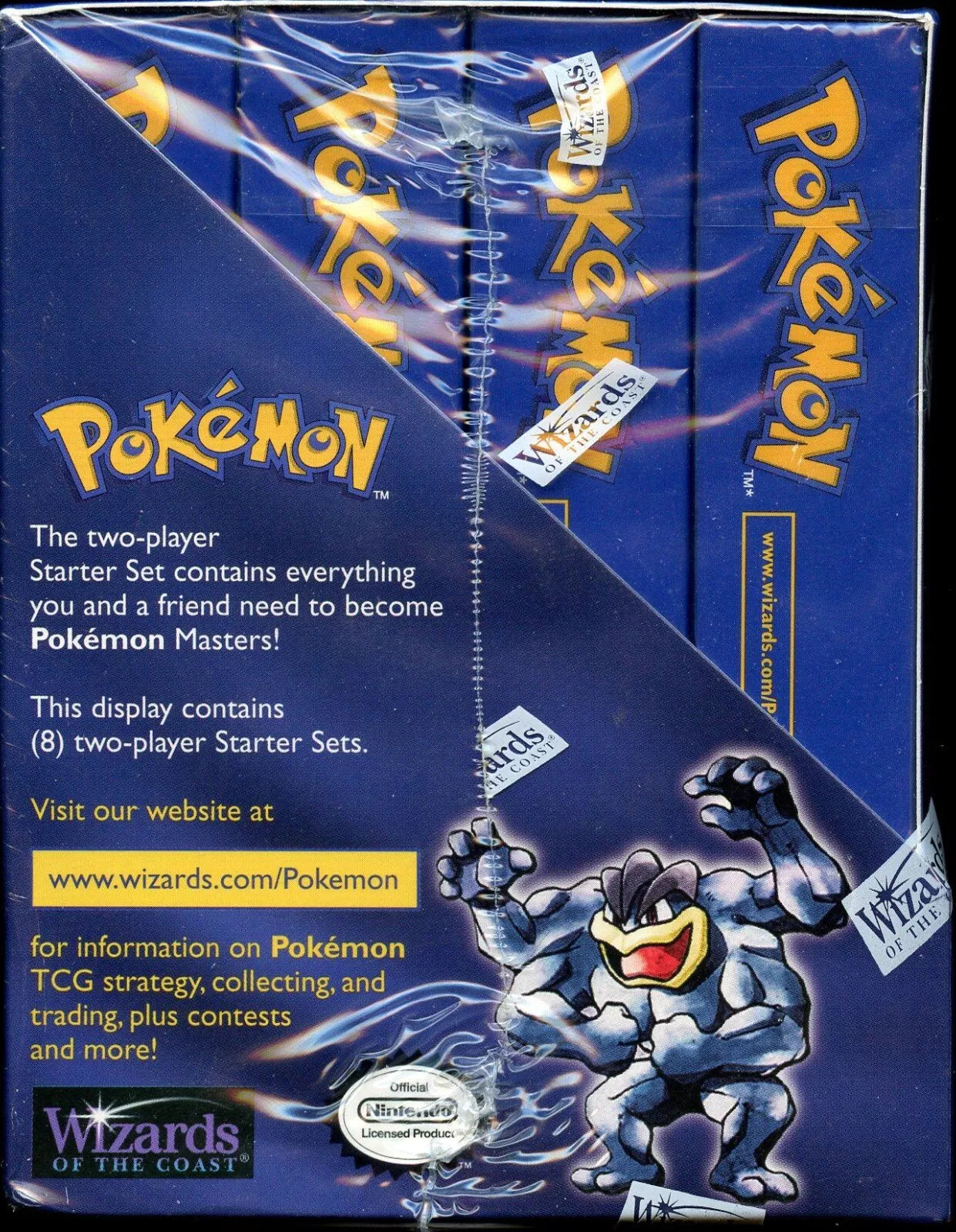 POKEMON BASE SET 2-Player Starter Display Case (8 Decks) EN
